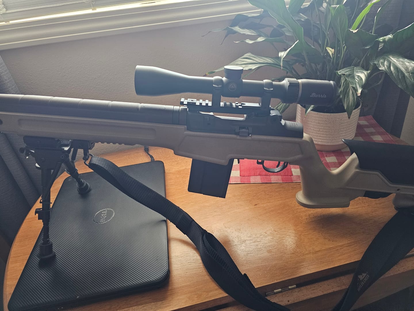 Customer photo review of M1A / M14 / M305 NDT Scope Mount Low-profile and Elevation Adjustable