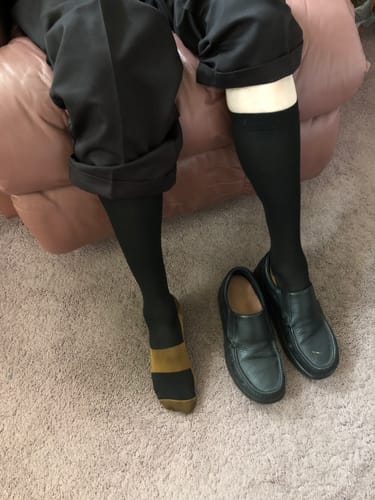 Customer photo review of Copper Compression Socks (3-Pack)