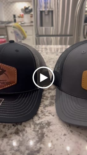 Customer video review of Richardson 112 Custom Leather Patch Hat