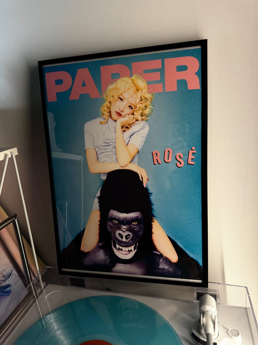 Customer photo review of Rosé x Paper Magazine Limited Edition Print 12 x 16
