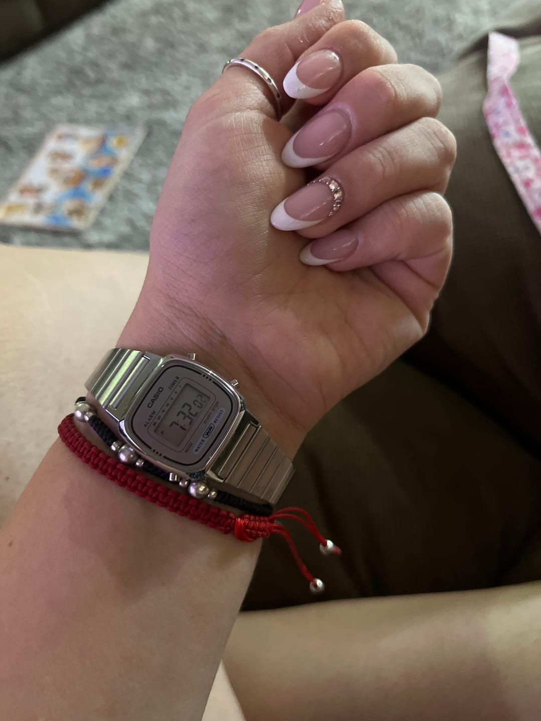 Customer photo review of Reloj Casio Vintage LA670WA-7DF Plateado