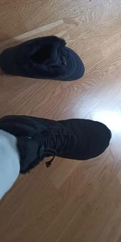 Customer photo review of Isolierender Winter-Barfußschuh mit rutschfester Sohle - FrostFit