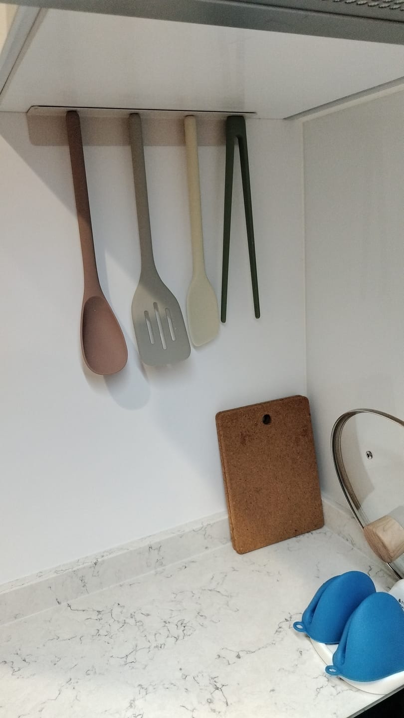 Customer photo review of Magnetic Cooking Utensils