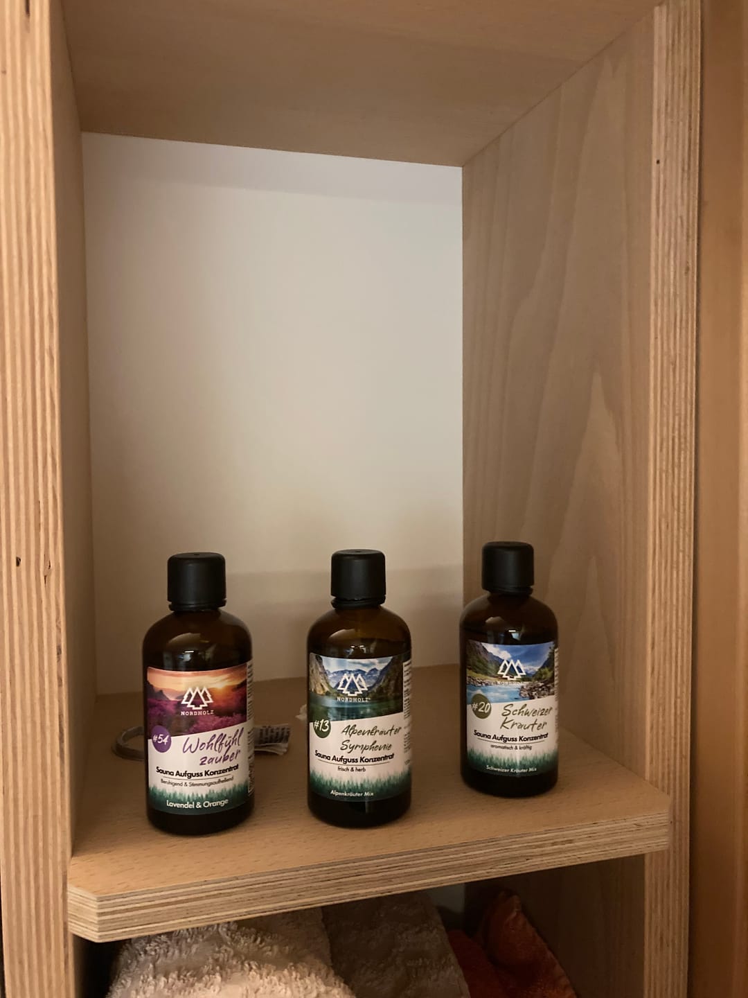 Customer photo review of Sauna Aufguss Konzentrat #20 Schweizer Kräuter