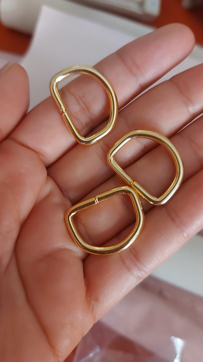 Customer photo review of MEIA ARGOLA 19MM ARAME 3MM DOURADO CATAFORETICO 10 PEÇAS