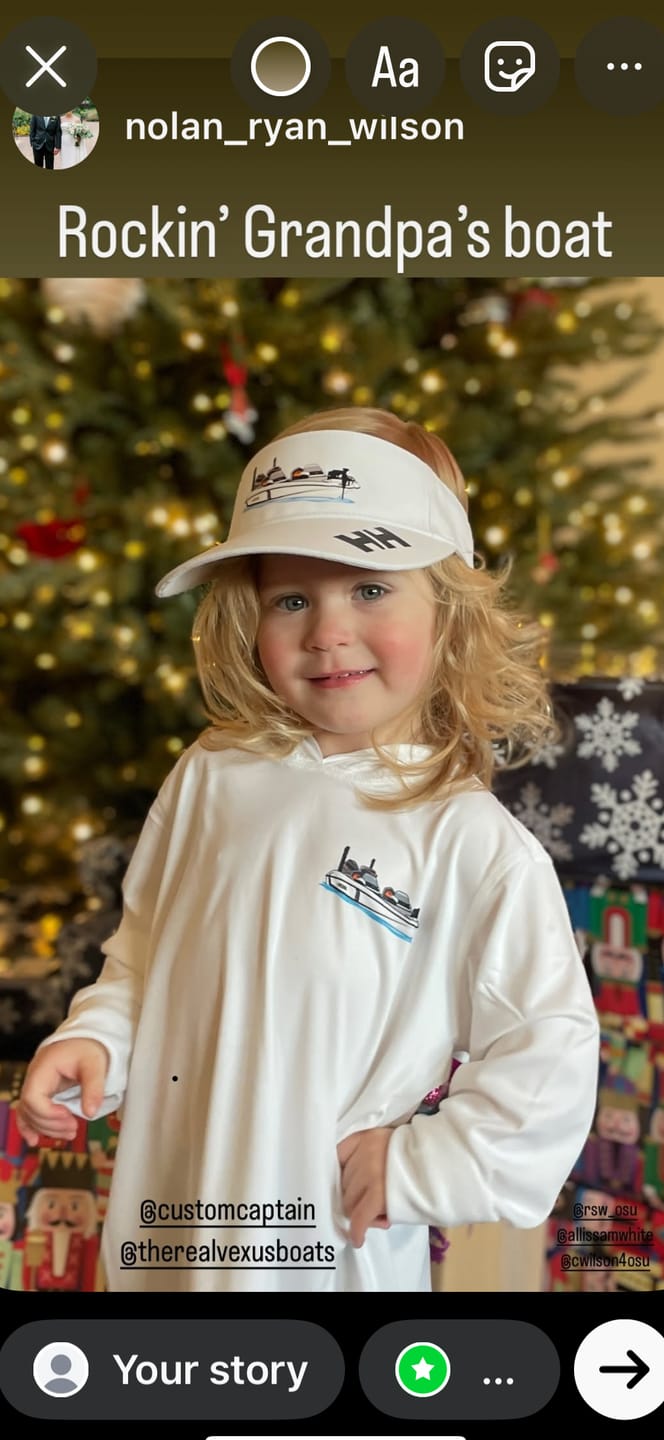 Customer photo review of Youth/Kids Dri-Fit Custom Fishing Hoodie