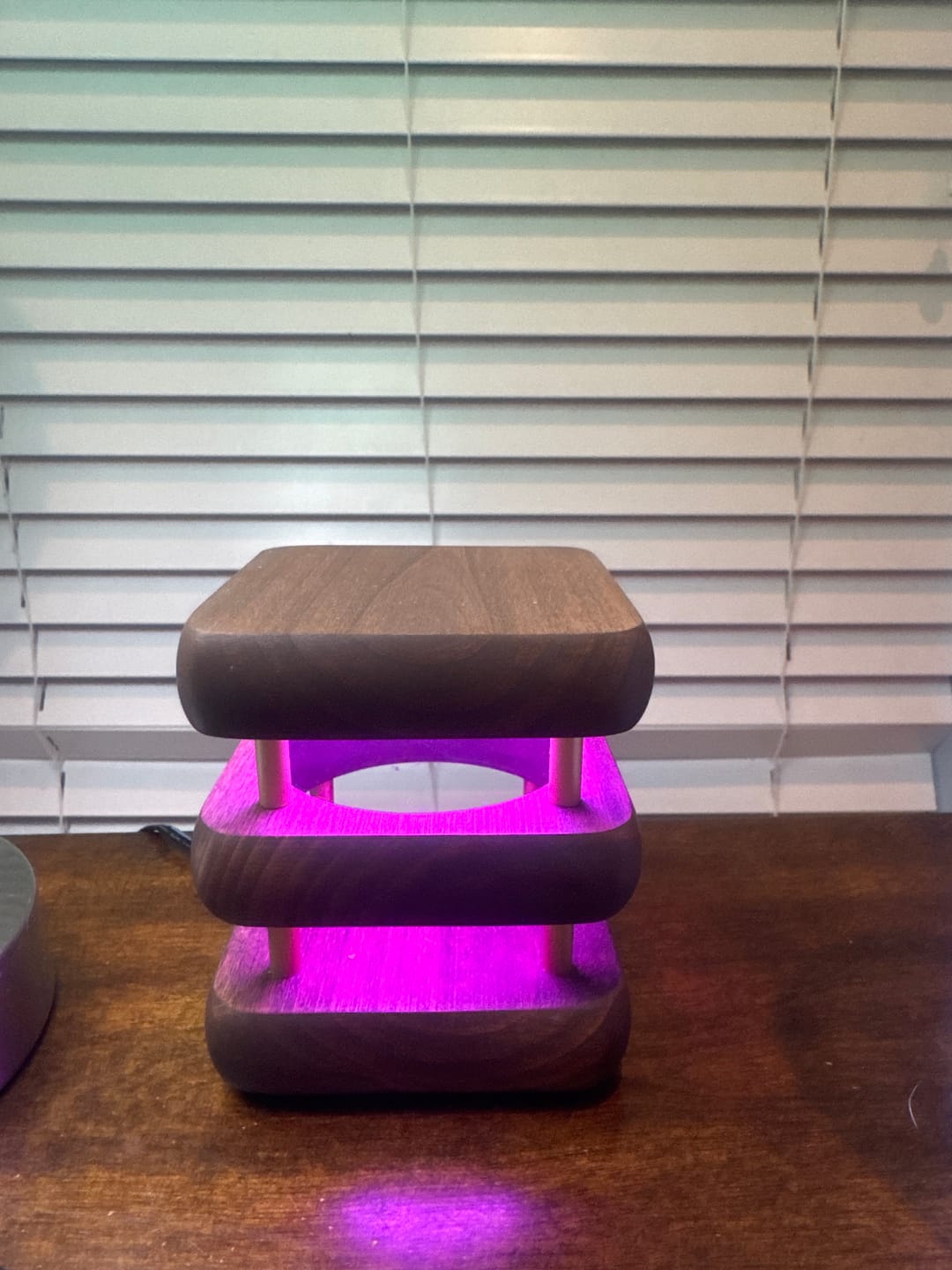 Customer photo review of MINI Square Mid-Century Kona Design Friendship Lamps