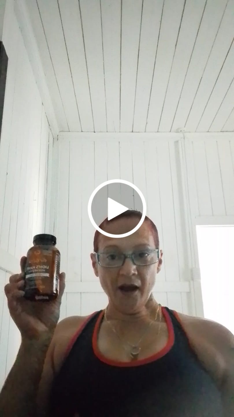 Customer video review of Lions Mane Whole Mushroom Capsules
