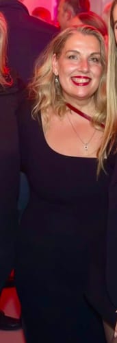 Customer photo review of Long Sleeve Maxi Shapewear Dress