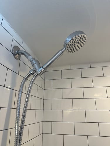 Customer photo review of 1-Spray Handheld Shower Head Set