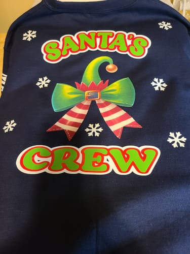 Customer photo review of Custom DTF Transfer By Size - Upload your own PNG