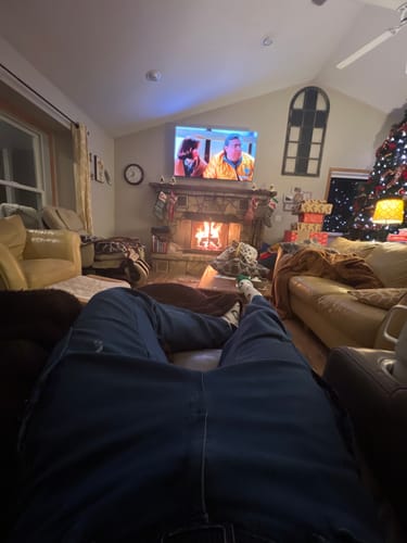 Customer photo review of RX-1 Relaxed Work Jeans Force Blue