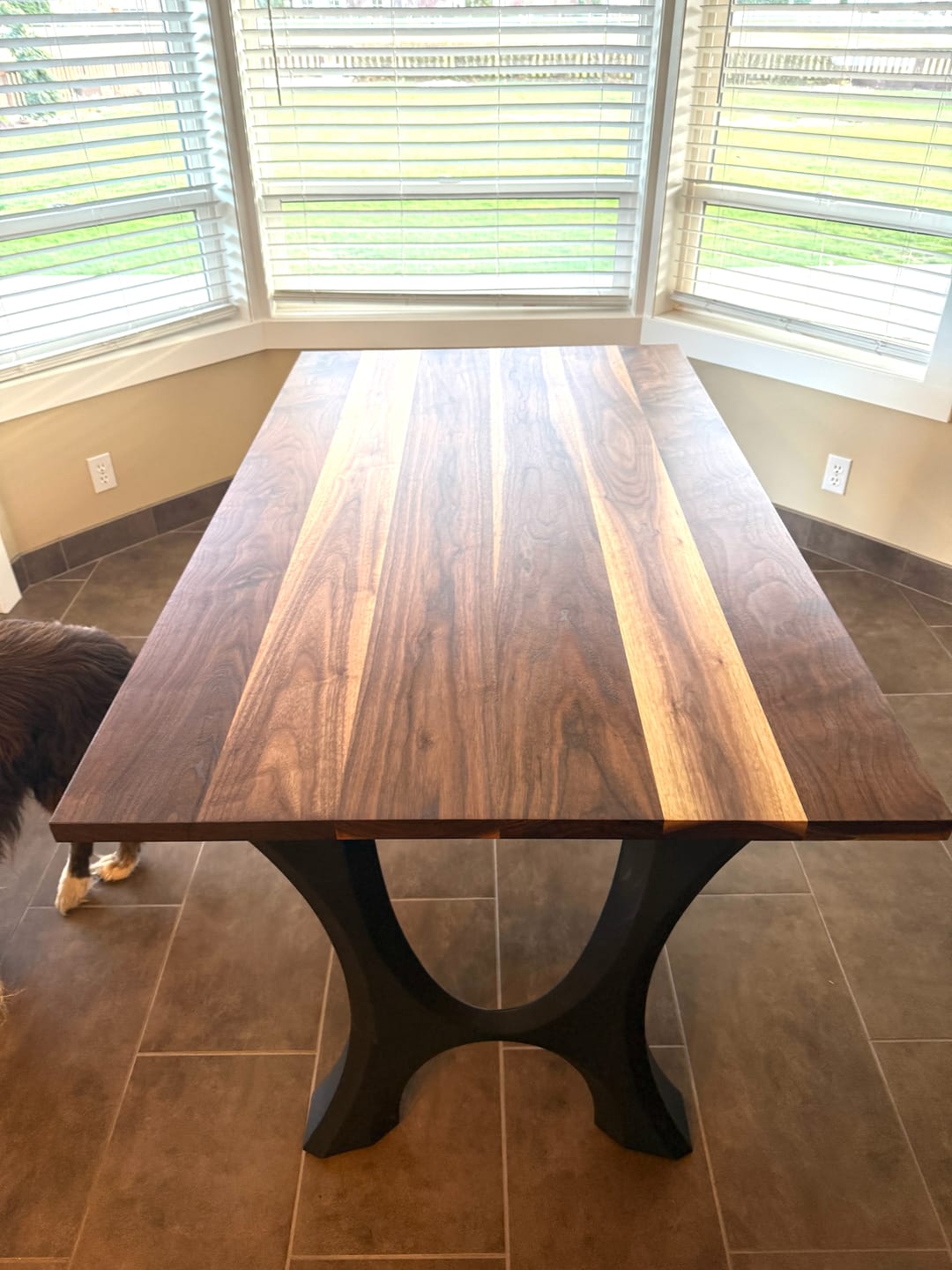 Customer photo review of Table Legs 405 Haru 28H Metal Dining Furniture Legs