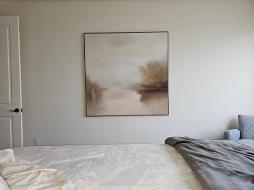 Customer photo review of Modern Abstract Painting #ABLS38