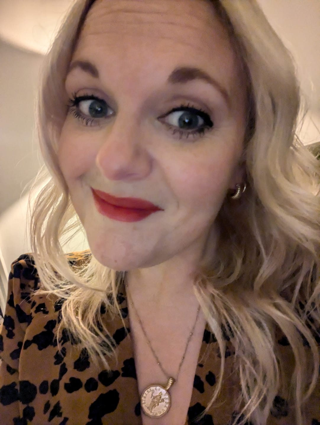 Customer photo review of Athena Coin Necklace