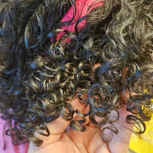 Customer photo review of Natura Replenita Leave In