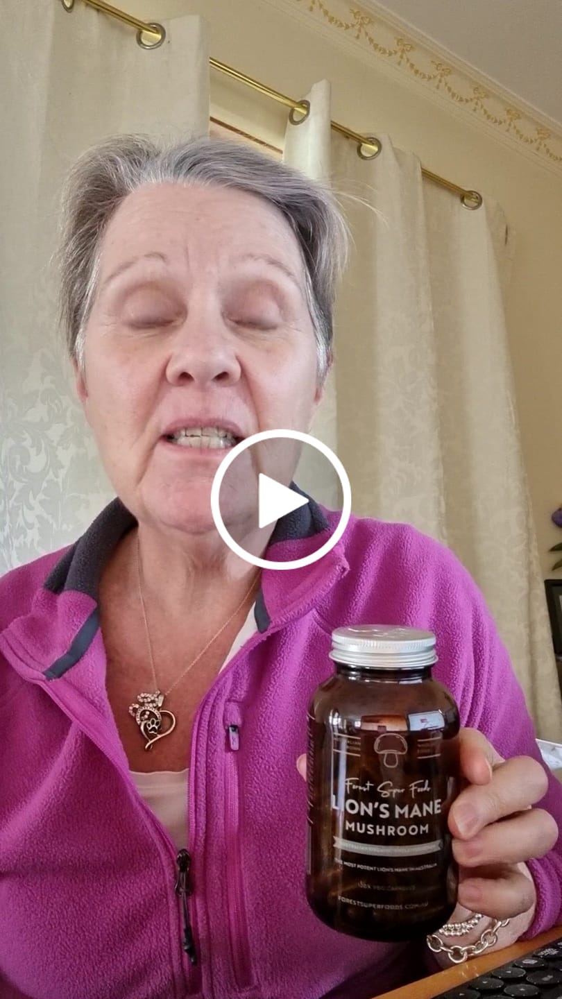 Customer video review of Lions Mane Whole Mushroom Capsules