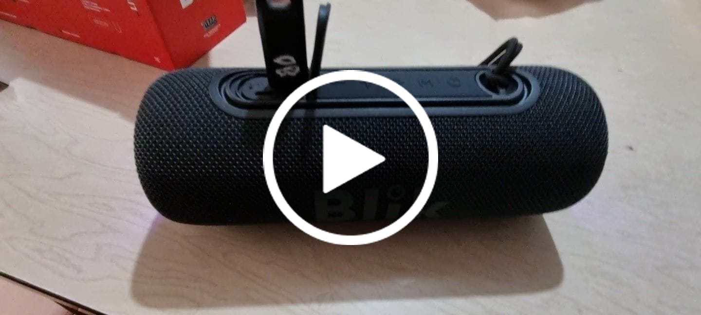 Customer video review of Parlante Blik Live