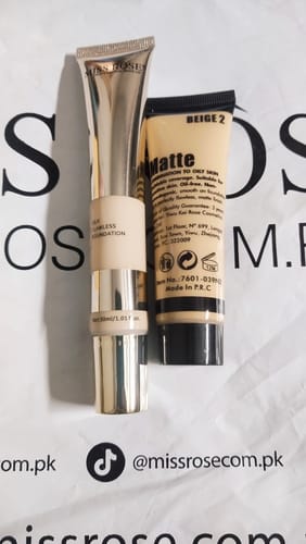Customer photo review of Miss Rose Silk Flawless Foundation