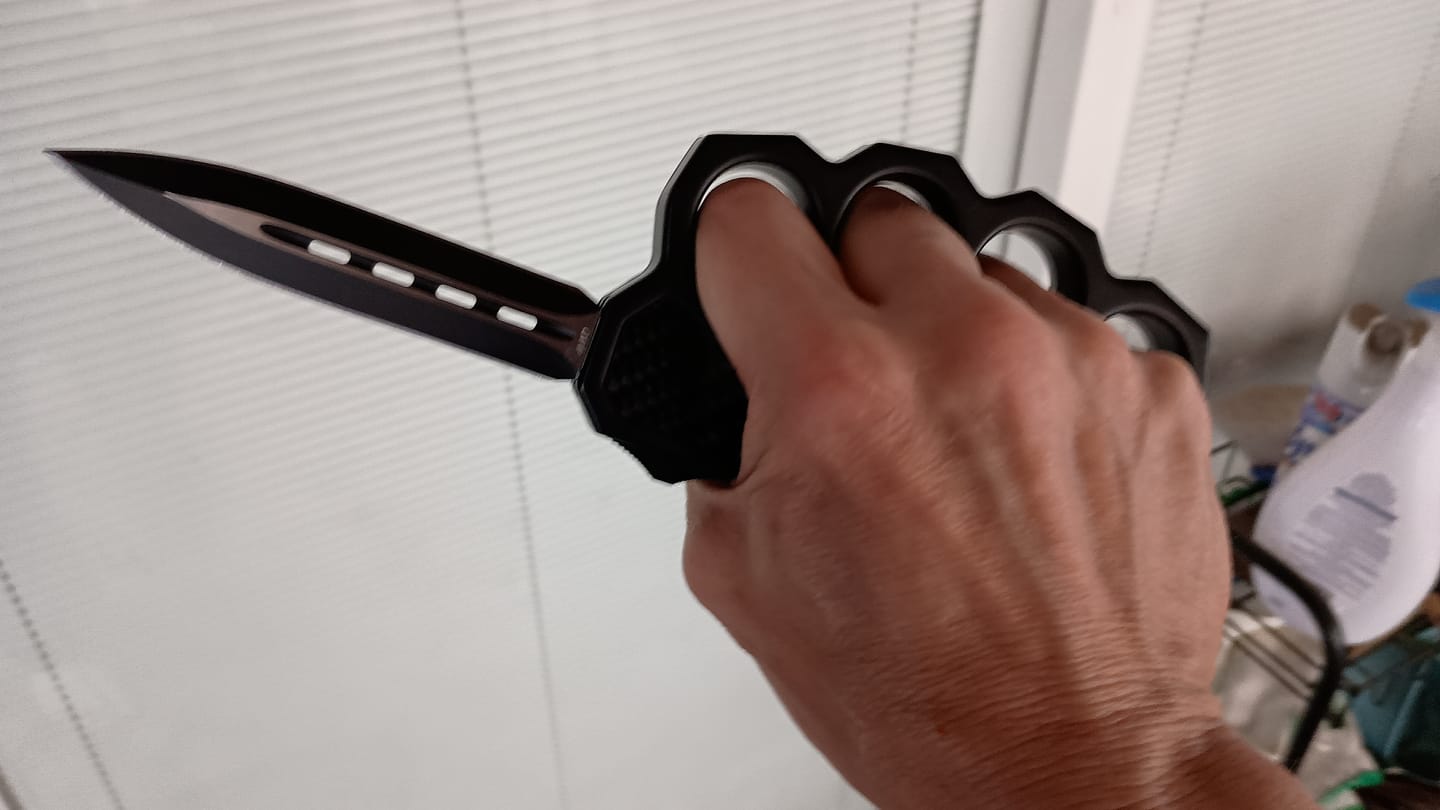 Customer photo review of Knuckle OTF (Multiple Styles Available)