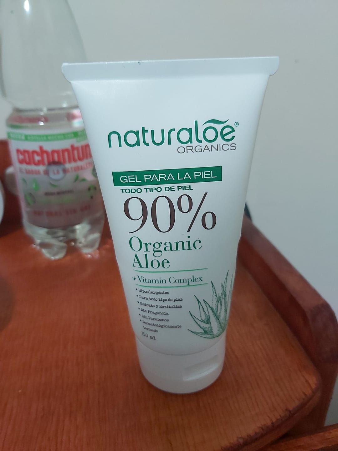 Customer photo review of Gel Puro de Aloe Vera Orgánico & Vitamin Complex® 150ml