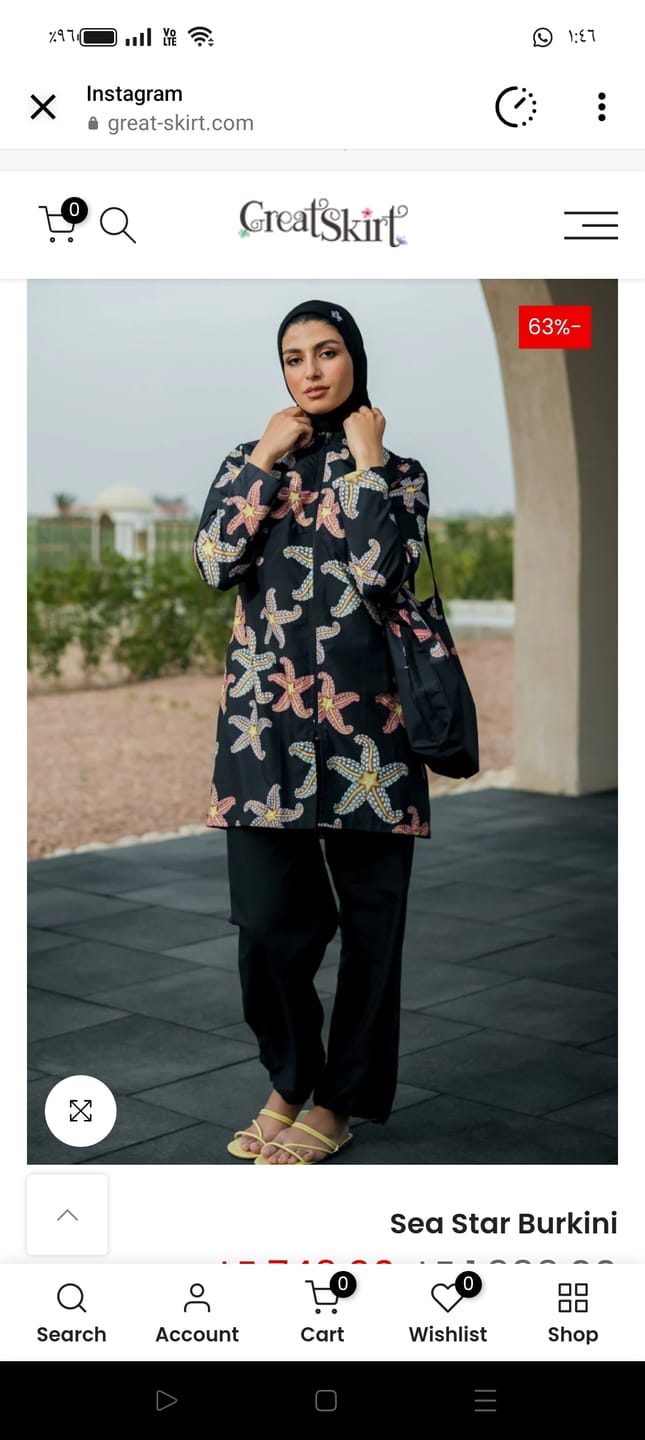 Customer photo review of Sea Star Burkini