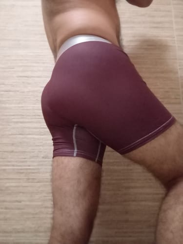 Customer photo review of SWAG - Candy Aisle BOXers: Hershey Milk Chocolate (in bag)