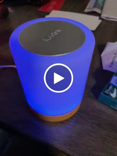 Customer video review of Friendship Lamp