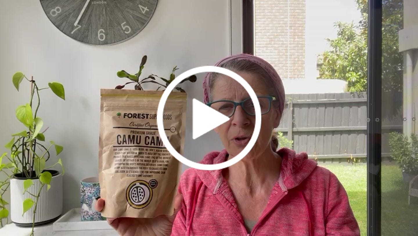 Customer video review of Certified Organic Camu Camu Berry Capsules