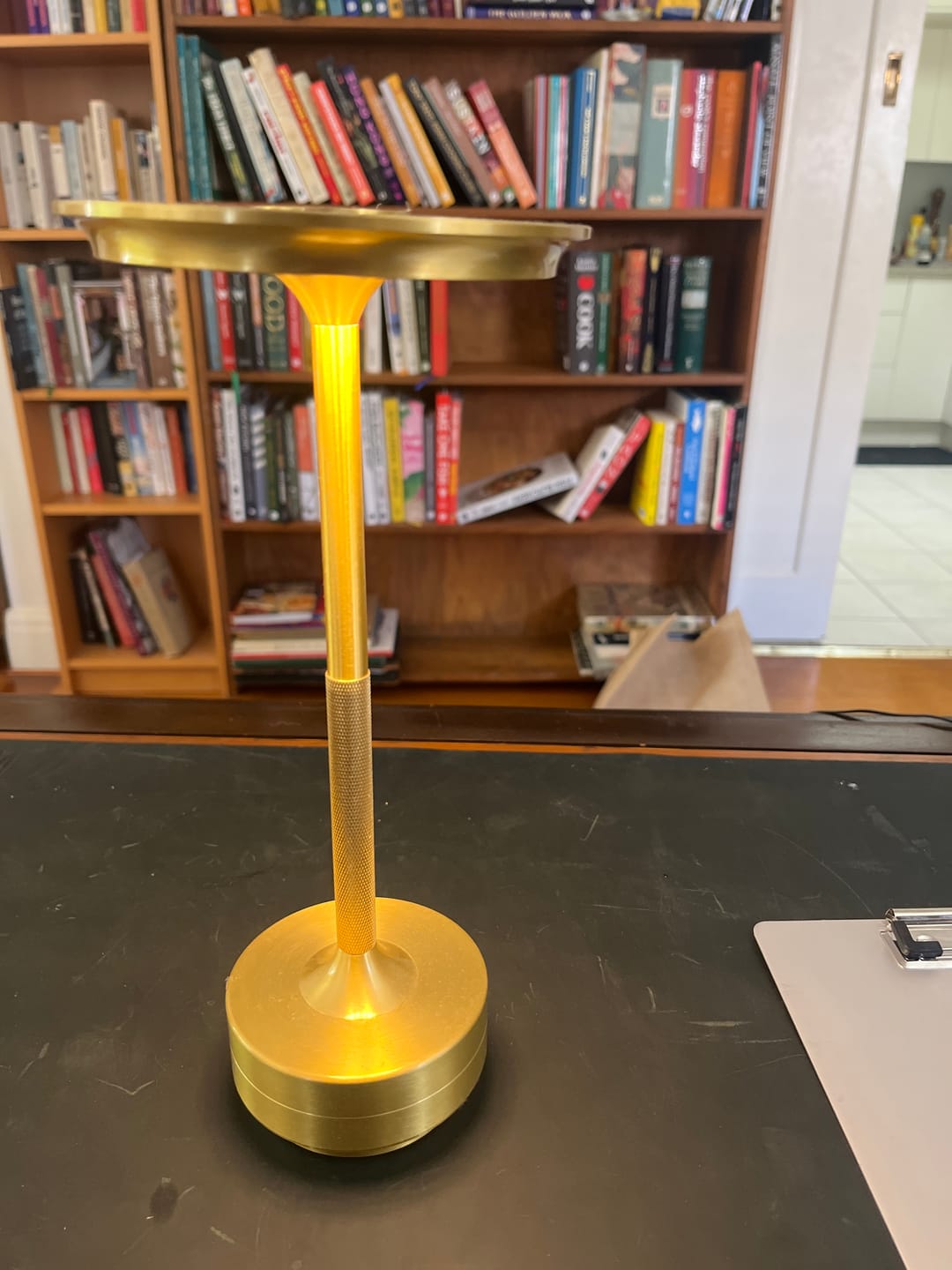 Customer photo review of Ambient™ Metallic Cordless Table Lamp