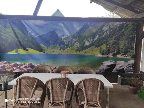 Customer photo review of Banner inkl. Druck