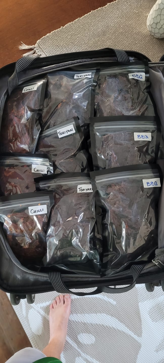 Customer photo review of Zip Lock Vacuum Sealer Bags