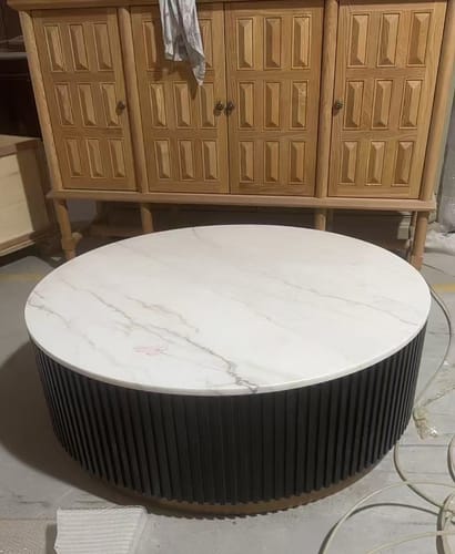 Customer photo review of Finnley Round Coffee Table