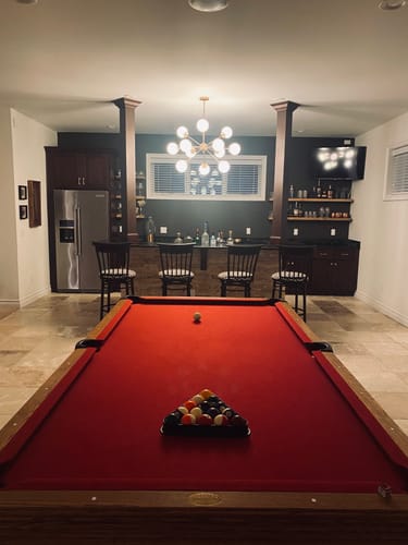 Customer photo review of Rustic Floating Shelves