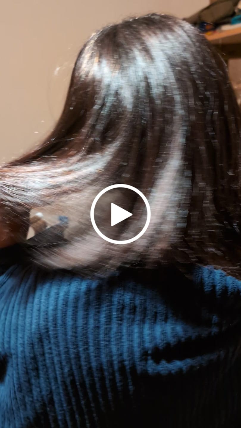Customer video review of Kit de lissage tanin