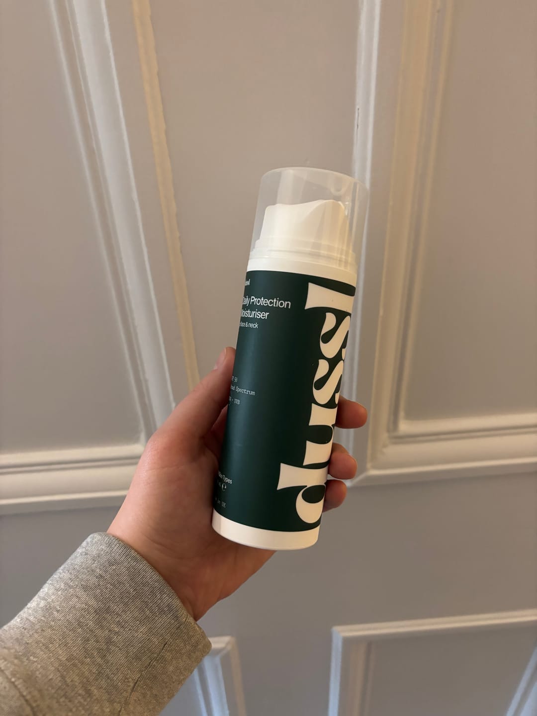 Customer photo review of Daily Protection Moisturiser SPF 50
