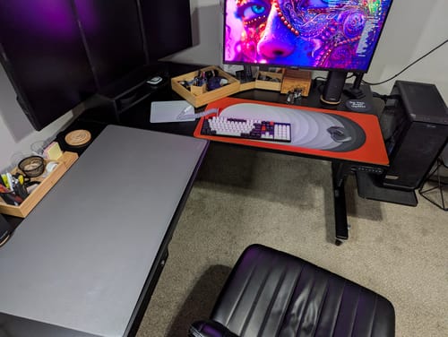 Customer photo review of Rhythmicore - Large Cloth Deskpad + Print