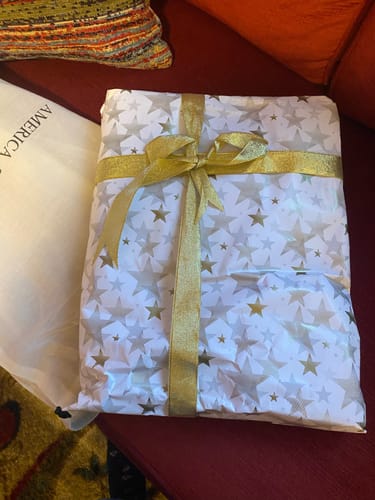 Customer photo review of Gift Wrap