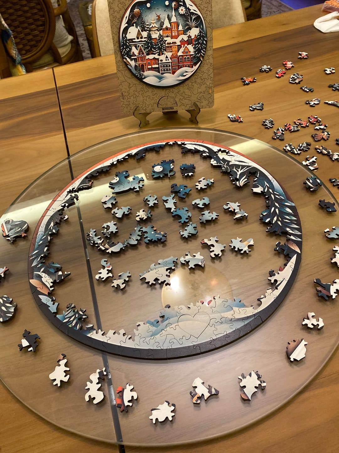 Customer photo review of Beyaz Düş - Ahşap Puzzle