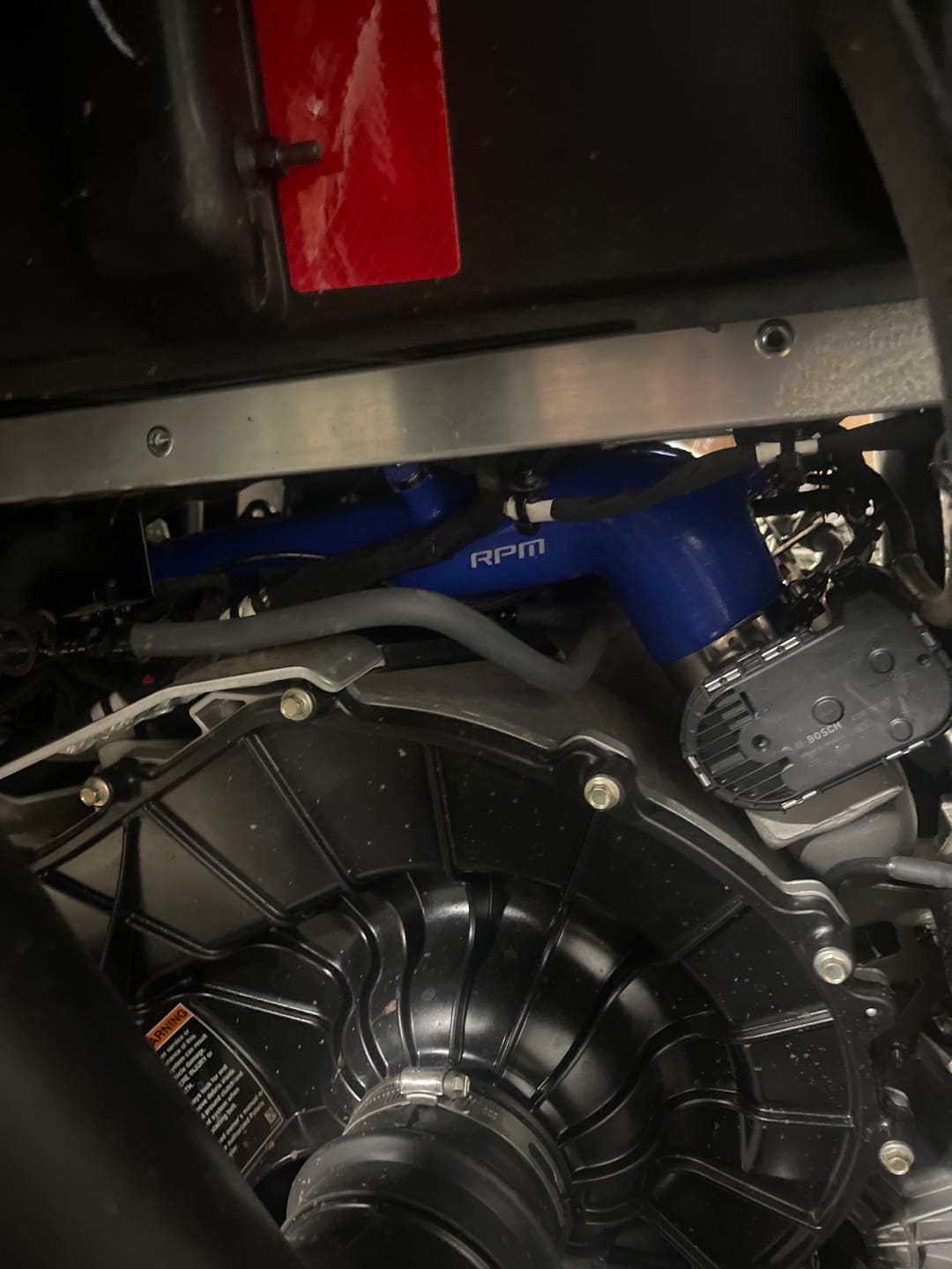 Customer photo review of RPM Polaris RZR Turbo XP XP4 Turbo S Pro XP Turbo R - Silicone Charge Tube