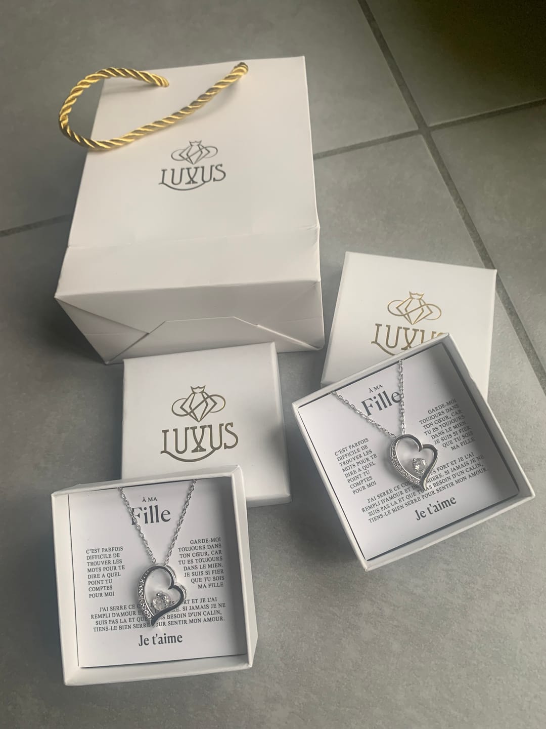 Customer photo review of À ma Fille - Toujours dans mon cœur