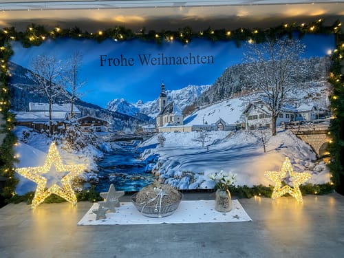 Customer photo review of Banner inkl. Druck