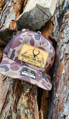 Customer photo review of Premium Custom Leather Patch Hats (Wholesale)
