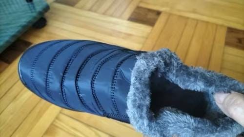 Customer photo review of Isolierender Winter-Barfußschuh mit rutschfester Sohle - FrostFit