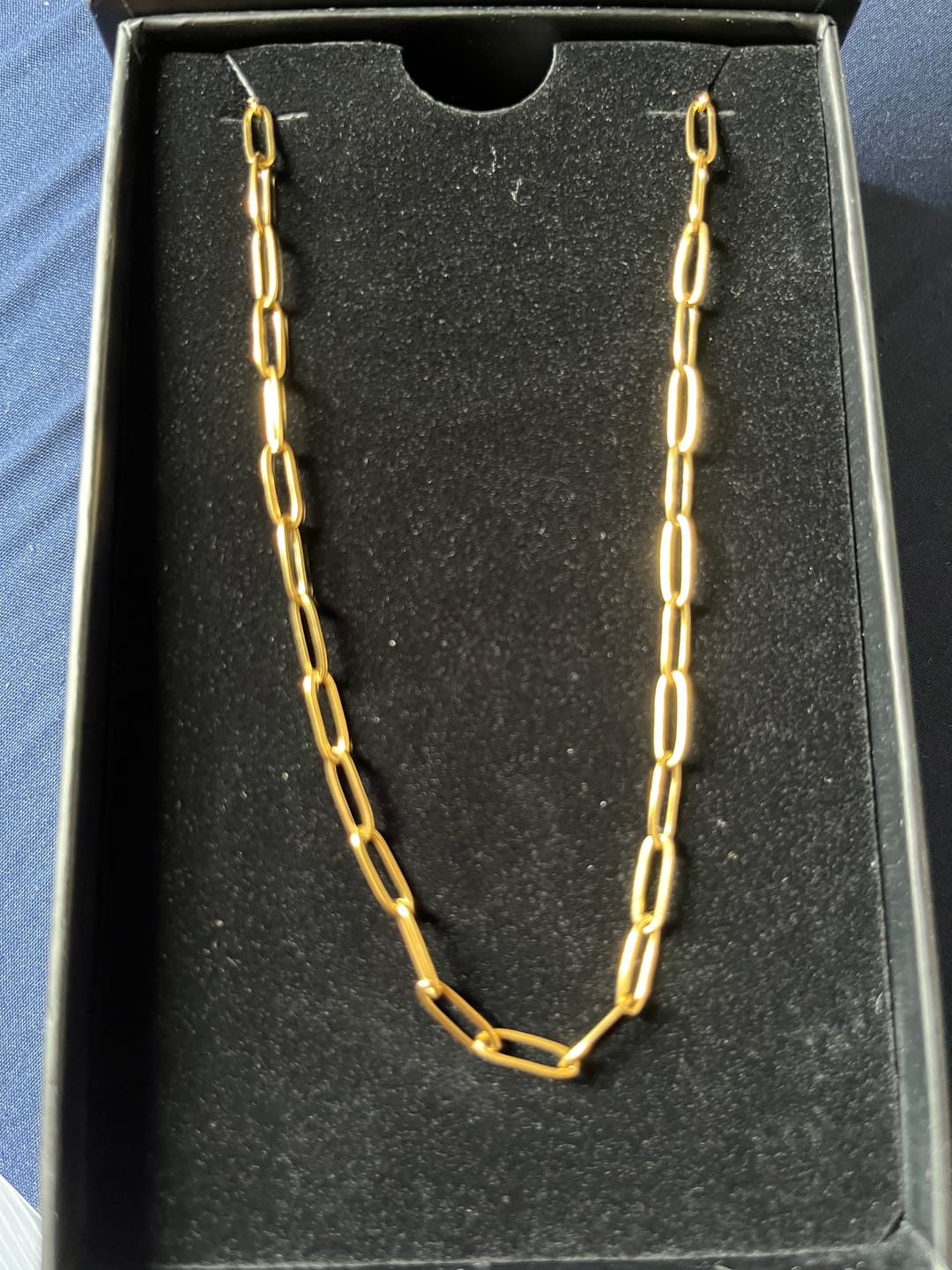 Customer photo review of Paperclip Chain - 3mm