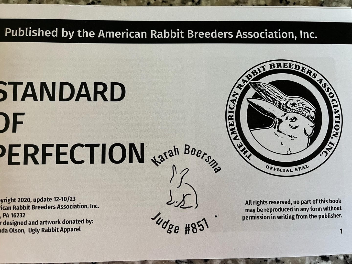 Customer photo review of Self-Inking Stamp