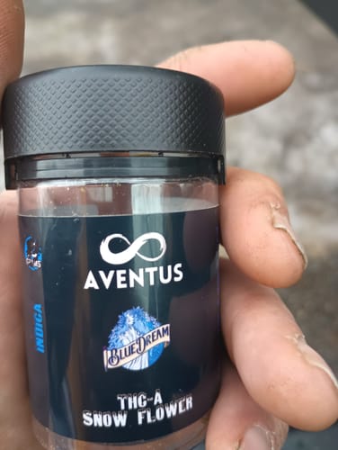 Customer photo review of AVENTUS8 FLOWER D-8 D-9 THC-P THC-A BLEND Hawaiian Haze 7g