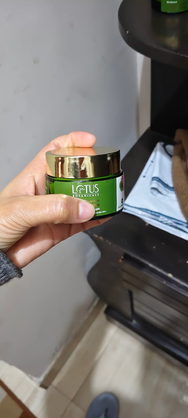 Customer photo review of Vitamin C Skin Brightening Night Crème