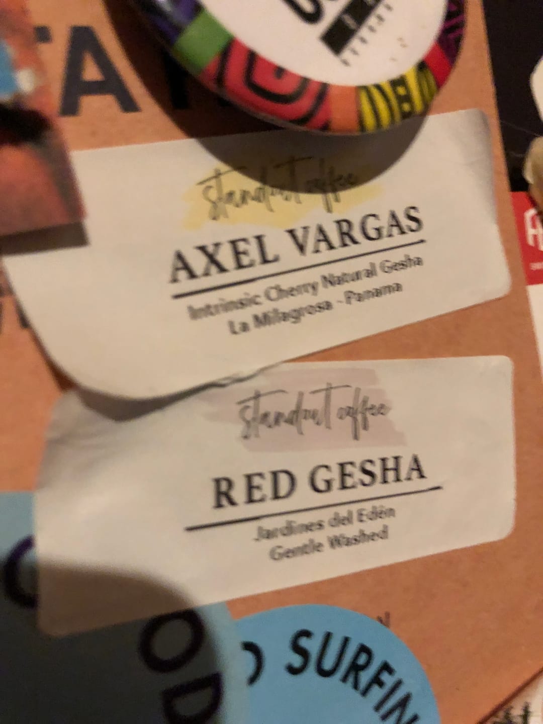 Customer photo review of Standout Competition Coffee Subscription