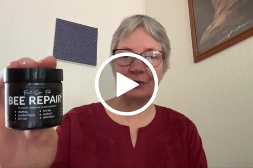 Customer video review of Bee Repair Balm